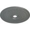 Ekena Millwork Oakleaf Ceiling Medallion (Fits Canopies up to 6 1/4"), 29 1/8"OD x 3 5/8"ID x 1"P, Platinum CM29OAPLS - alternate 2